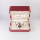 CARTIER SM SANTOS OCTAGON Ref.0907 Burgundy Automatic BOX