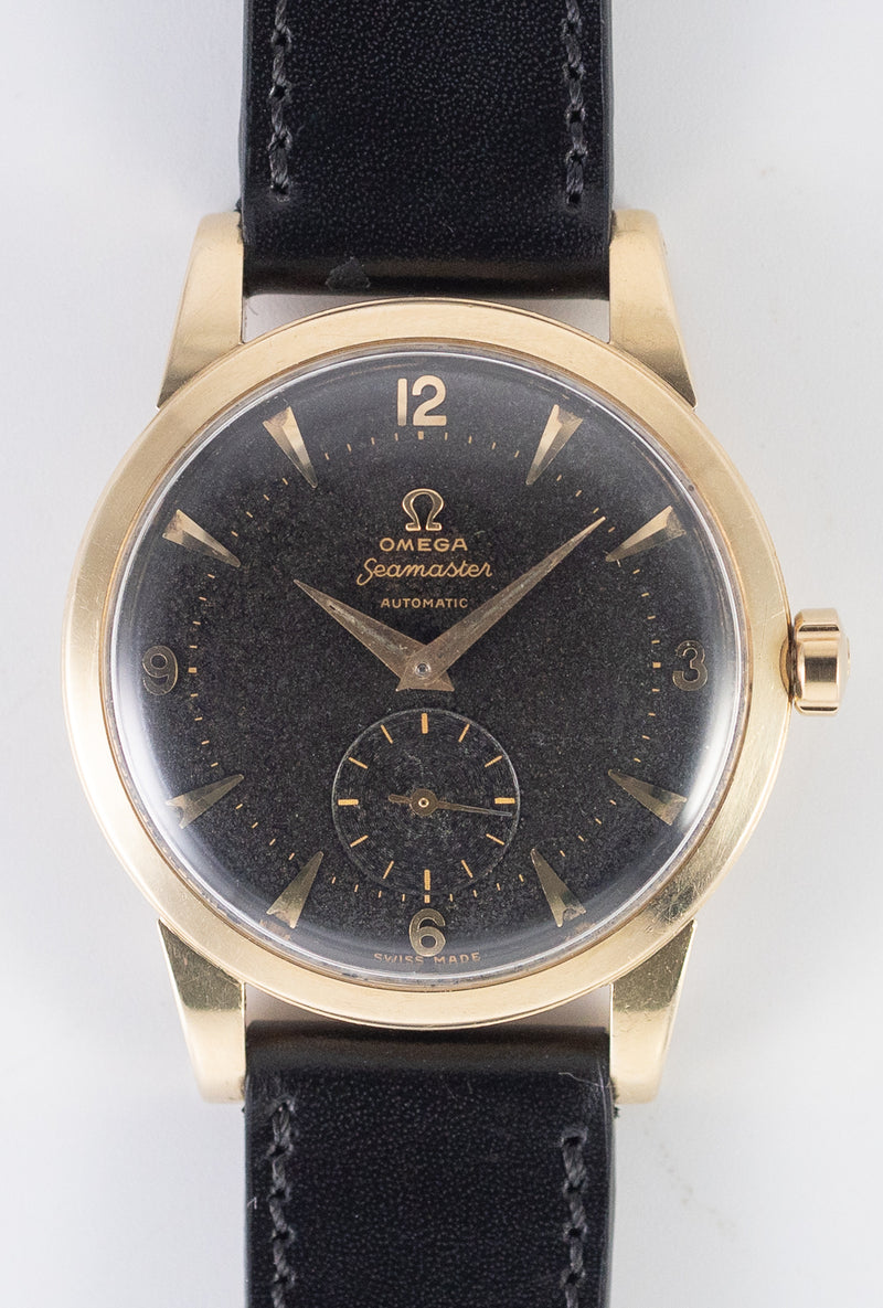 OMEGA オメガ 時計 OMEGA Jumbo Seamaster Ref.2675 14K Yellow Gold – TIMEANAGRAM