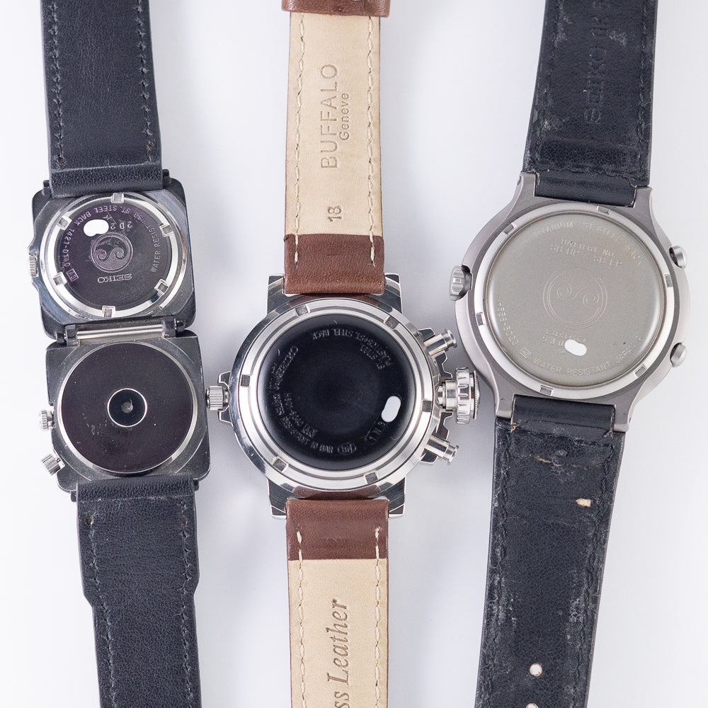 SEIKO FIELD MASTER's JDM NEW OLD STOCK SET Ref.1420-0140 Ref.H801-6040 Ref.H558-5020