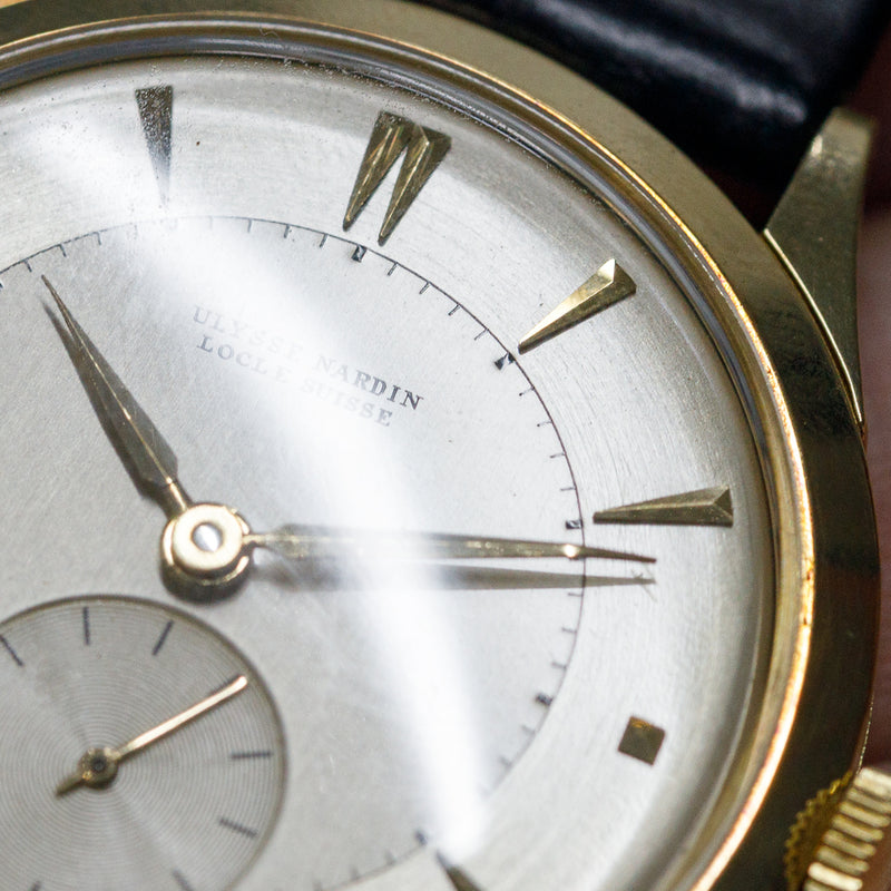 ULYSSE NARDIN Calatrava 14K Yellow Gold