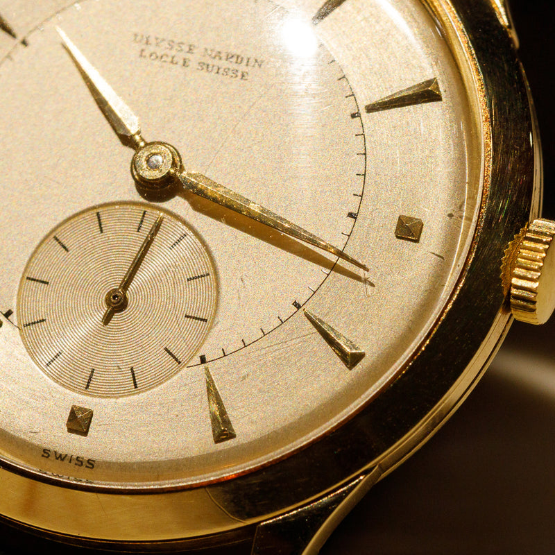 ULYSSE NARDIN Calatrava 14K Yellow Gold