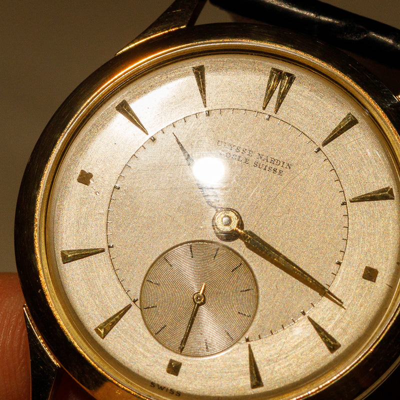 ULYSSE NARDIN Calatrava 14K Yellow Gold