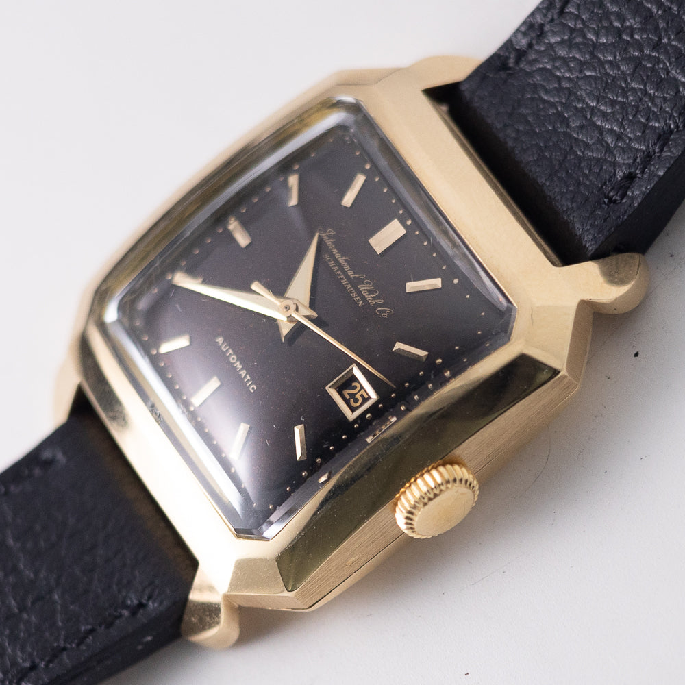 IWC Cioccolatone Automatic Black Gilt Dial