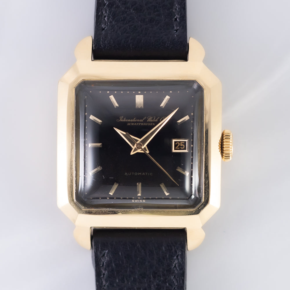 IWC Cioccolatone Automatic Black Gilt Dial