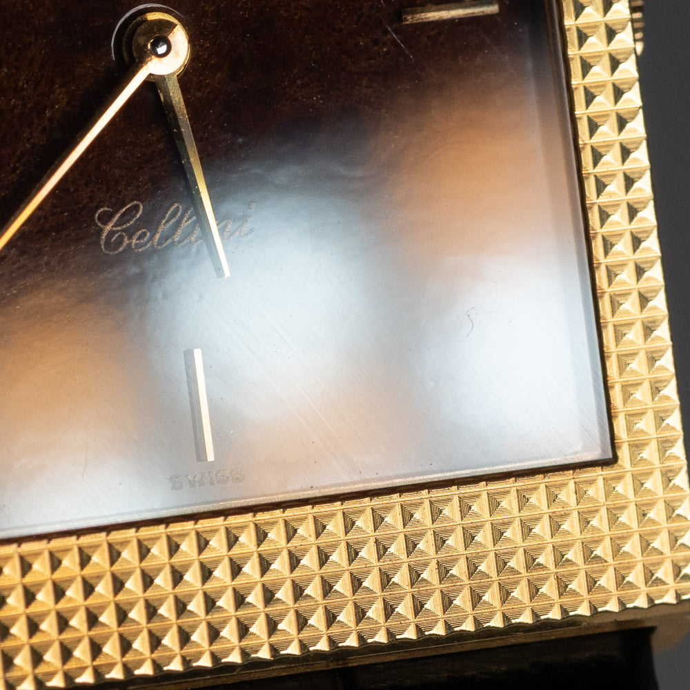 ROLEX Cellini Burlwood Dial Ref.4127