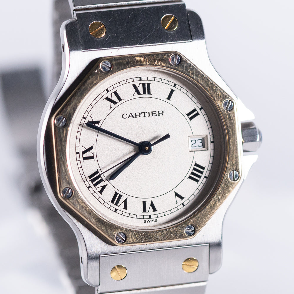 CARTIER LM SANTOS OCTAGON Ref.187902