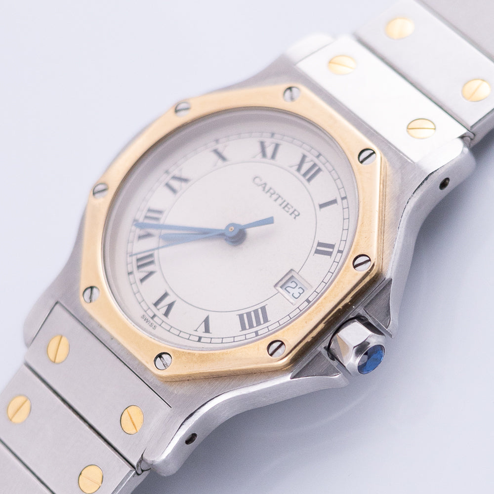 CARTIER LM SANTOS OCTAGON Ref.187902