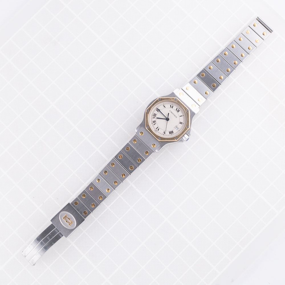 CARTIER LM SANTOS OCTAGON Ref.187902