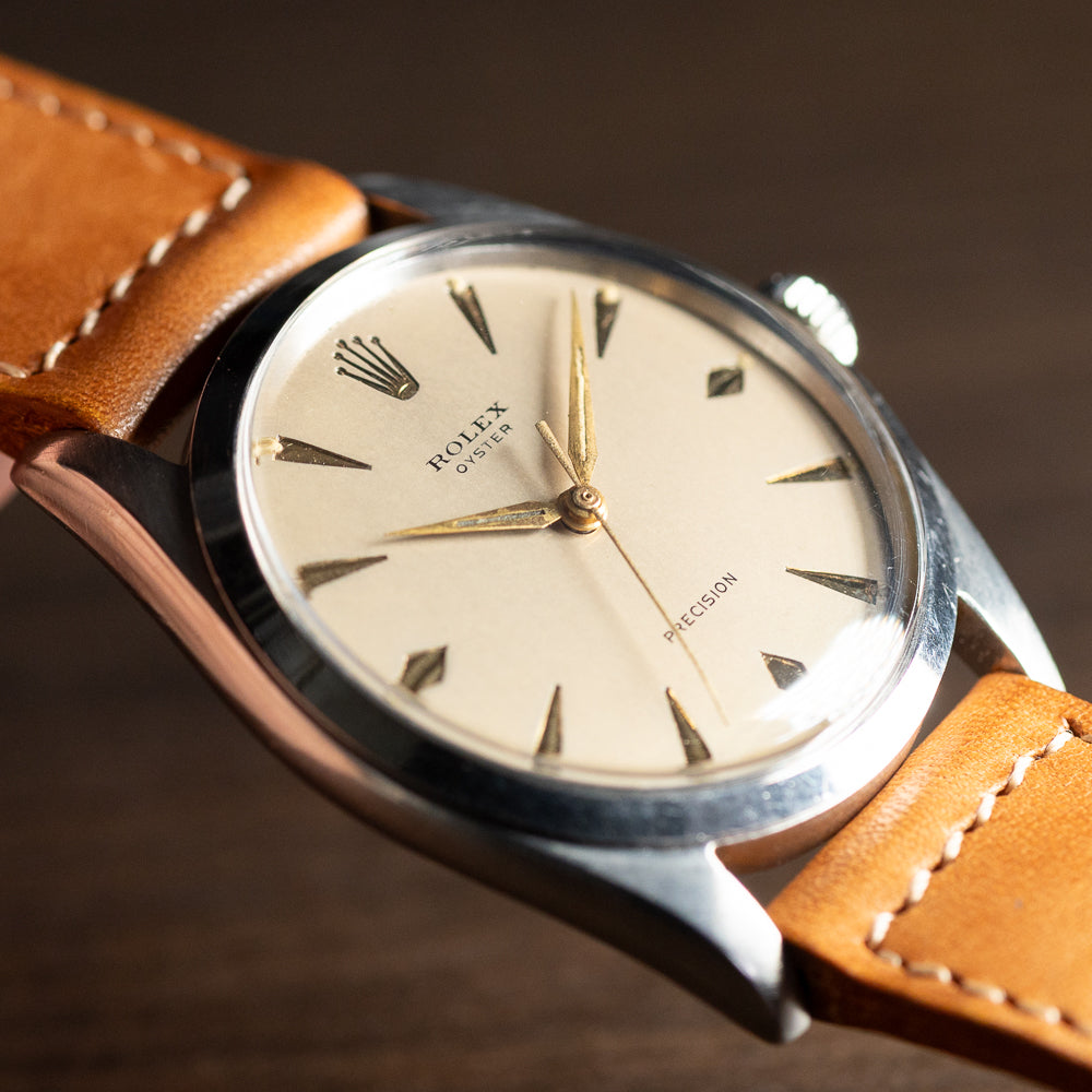 ROLEX BIG OYSTER Ref.6424 Debossed Long Coronet