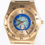 OMEGA Constellation Manhattan “Observatory” Cloisonné Enamel Dial Limited & Numbered Edition of 50 Pieces w.Fullset