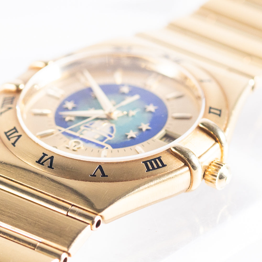 OMEGA Constellation Manhattan “Observatory” Cloisonné Enamel Dial Limited & Numbered Edition of 50 Pieces w.Fullset
