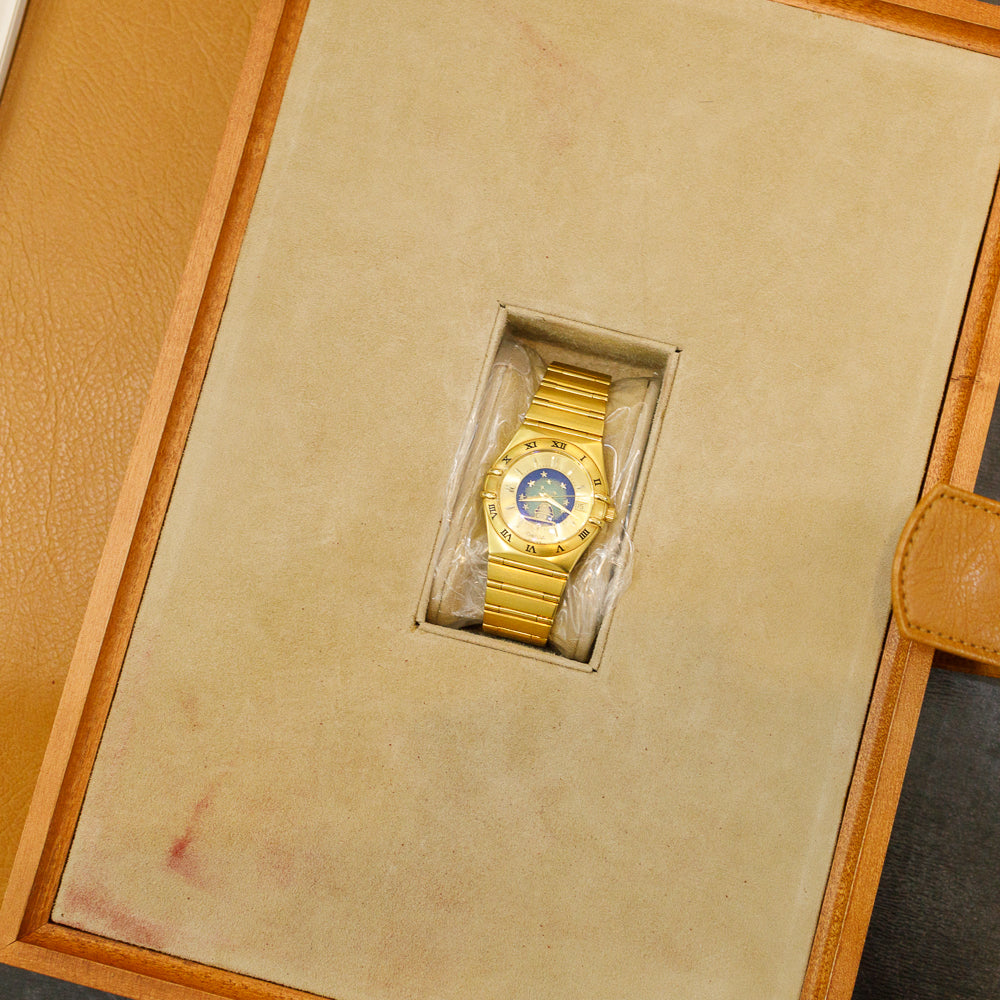 OMEGA Constellation Manhattan “Observatory” Cloisonné Enamel Dial Limited & Numbered Edition of 50 Pieces w.Fullset