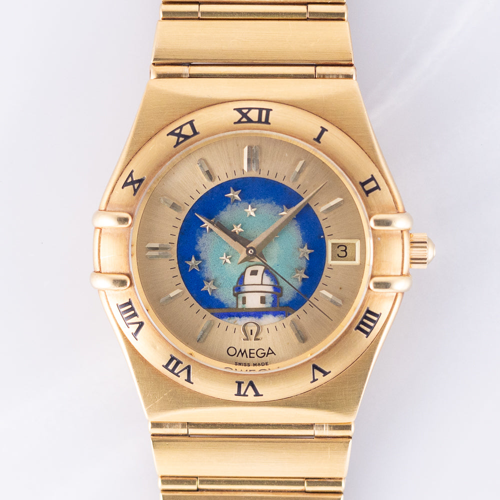 OMEGA Constellation Manhattan “Observatory” Cloisonné Enamel Dial