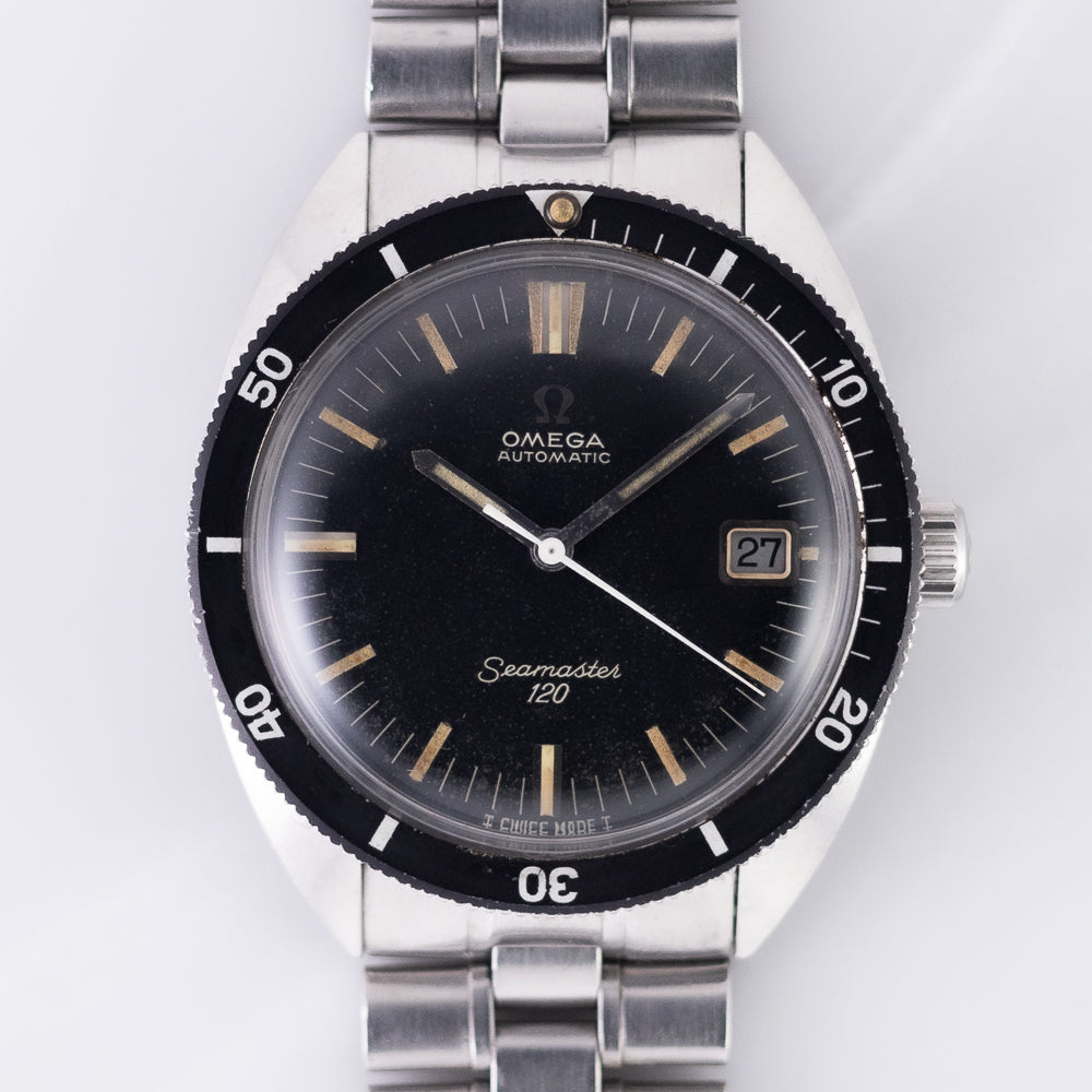 OMEGA Seamaster120 Ref.166.00027 Black Gilt Dial