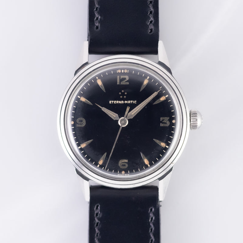 ETERNA Midsize Cal.1411U Black Gilt Dial – TIMEANAGRAM