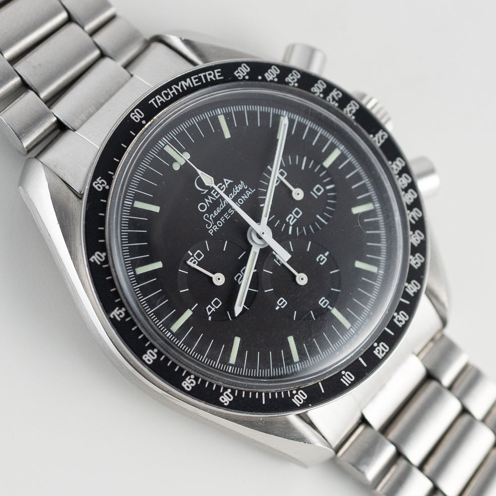 OMEGA SPEEDMASTER Ref.145.022 Long S and R with Box – TIMEANAGRAM