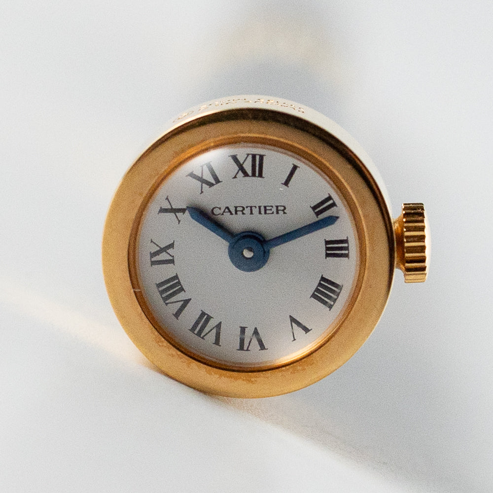 CARTIER  BALLPOINT PEN WITH WATCH AND CALENDAR