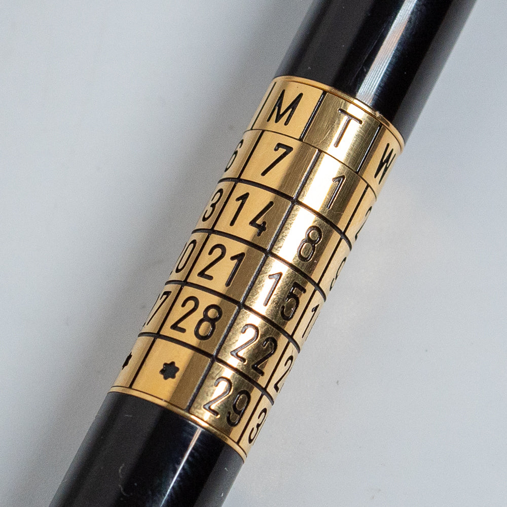 CARTIER  BALLPOINT PEN WITH WATCH AND CALENDAR