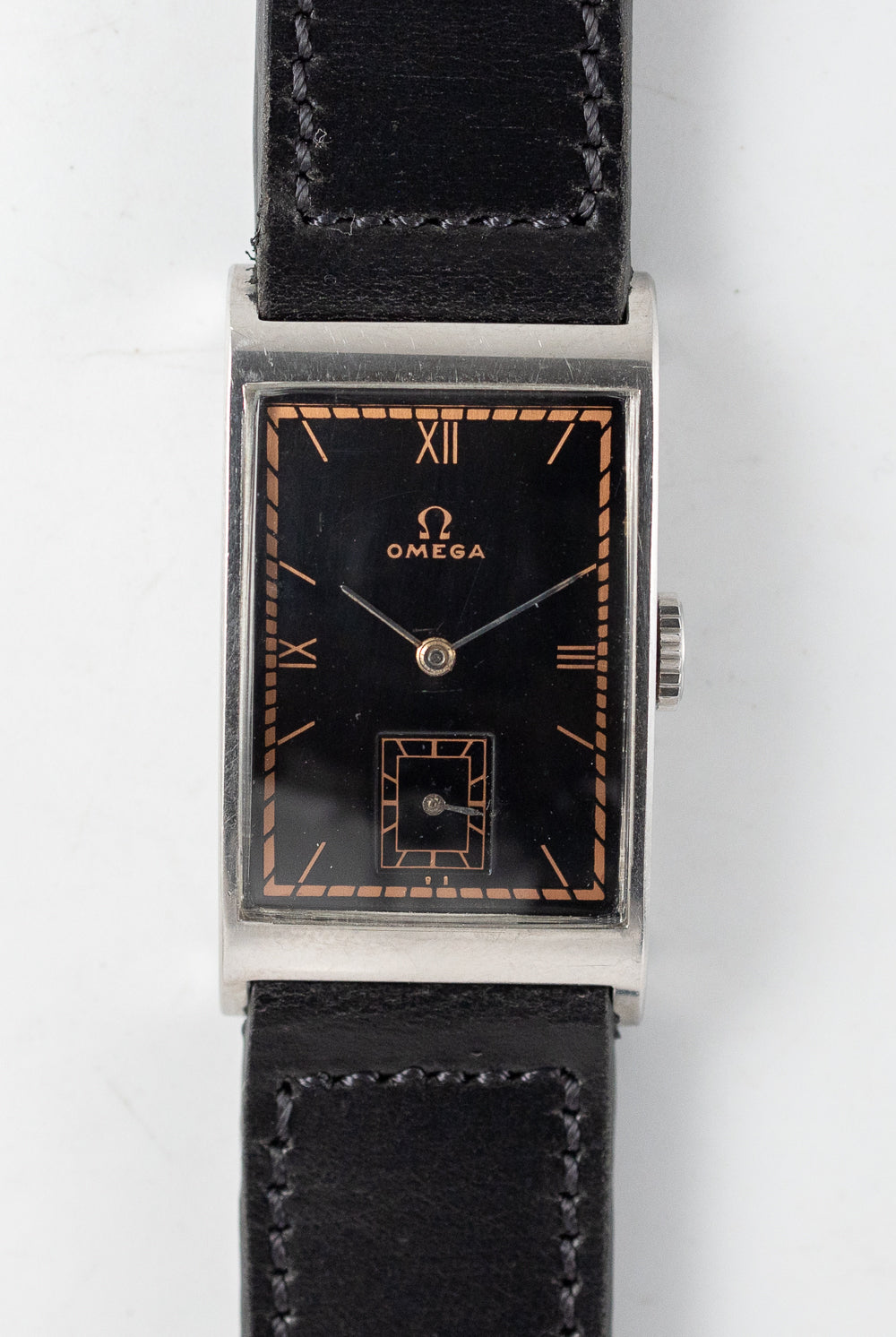 OMEGA T17 Black Gilt dial
