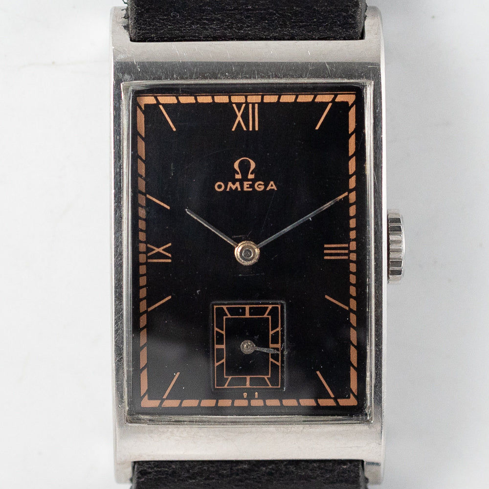 OMEGA T17 Black Gilt dial
