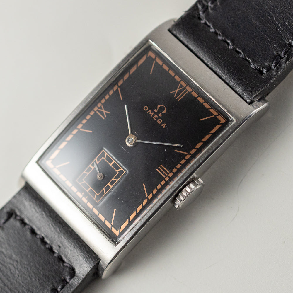 OMEGA T17 Black Gilt dial