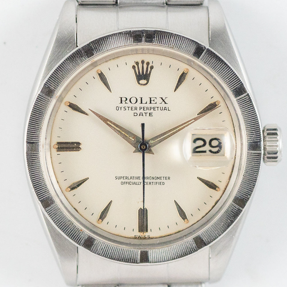 ROLEX OYSTER PERPETUAL DATE Ref.1501 Big Logo