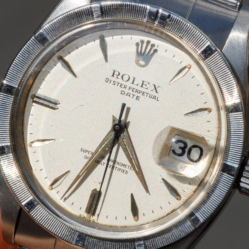 ROLEX OYSTER PERPETUAL DATE Ref.1501 Big Logo