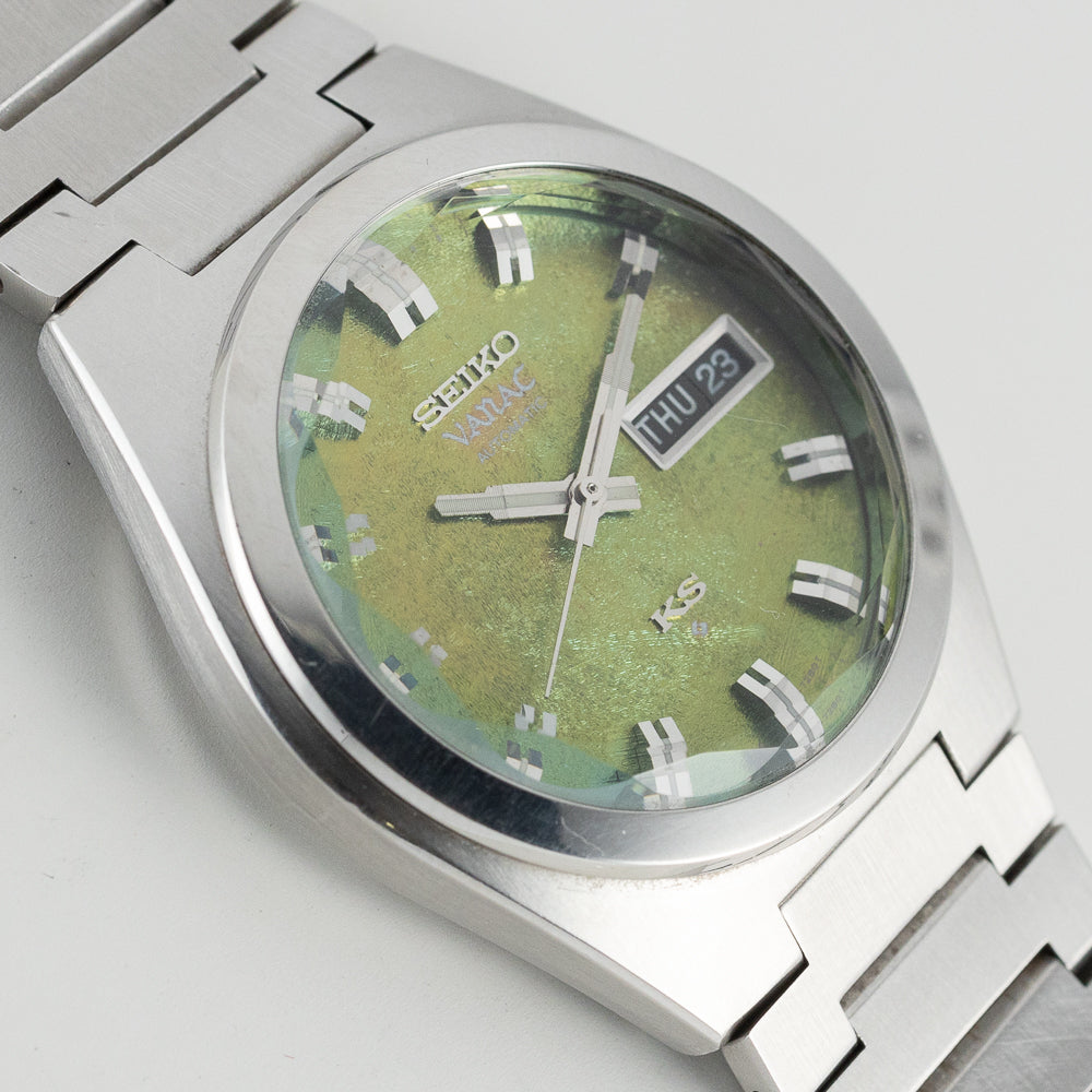 KING SEIKO VANAC REF.5626-7250 Green Grass Textured Dial – TIMEANAGRAM