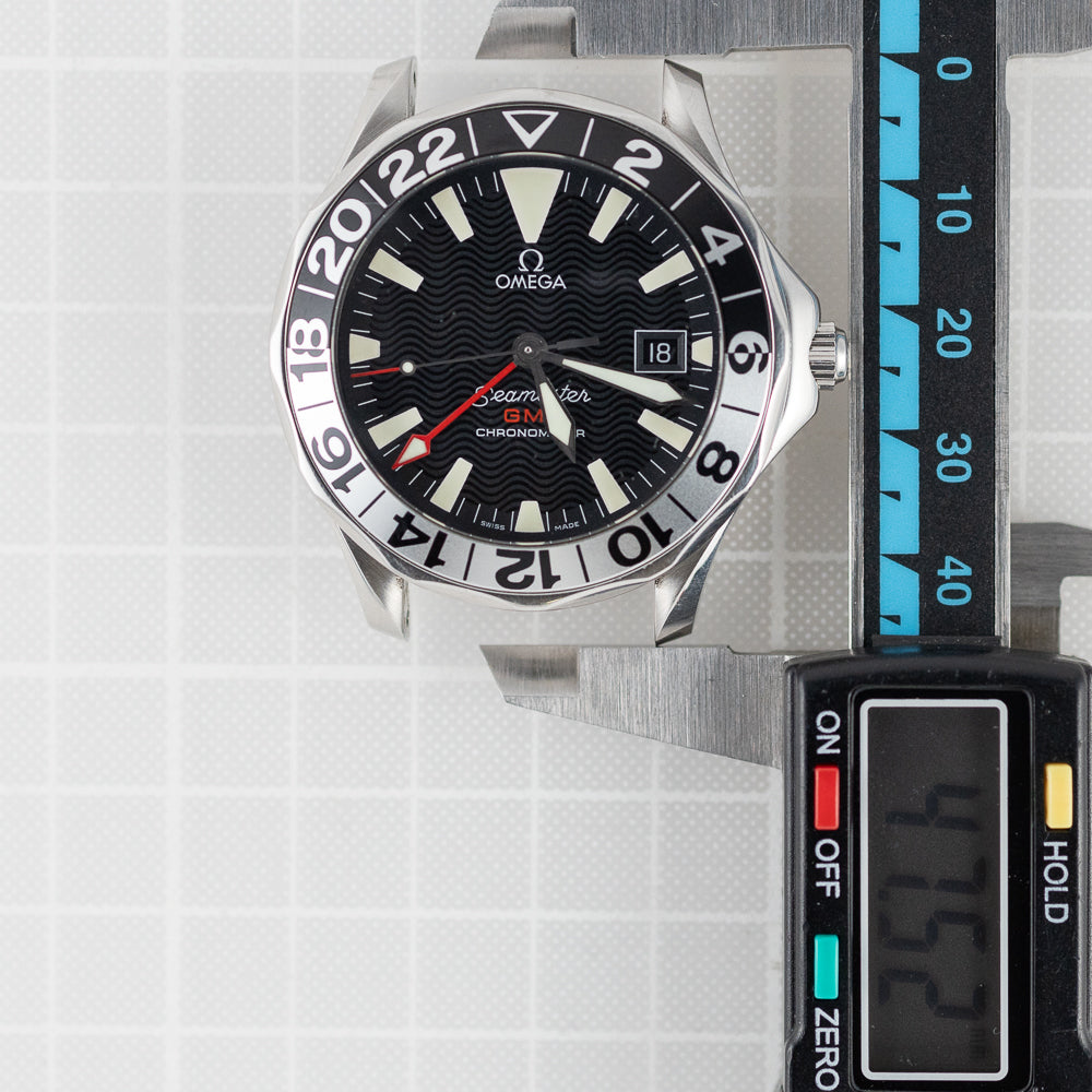 OMEGA SEAMASTER 300 M GMT REF.168.1618/2536.50 Gerry Lopes with Box