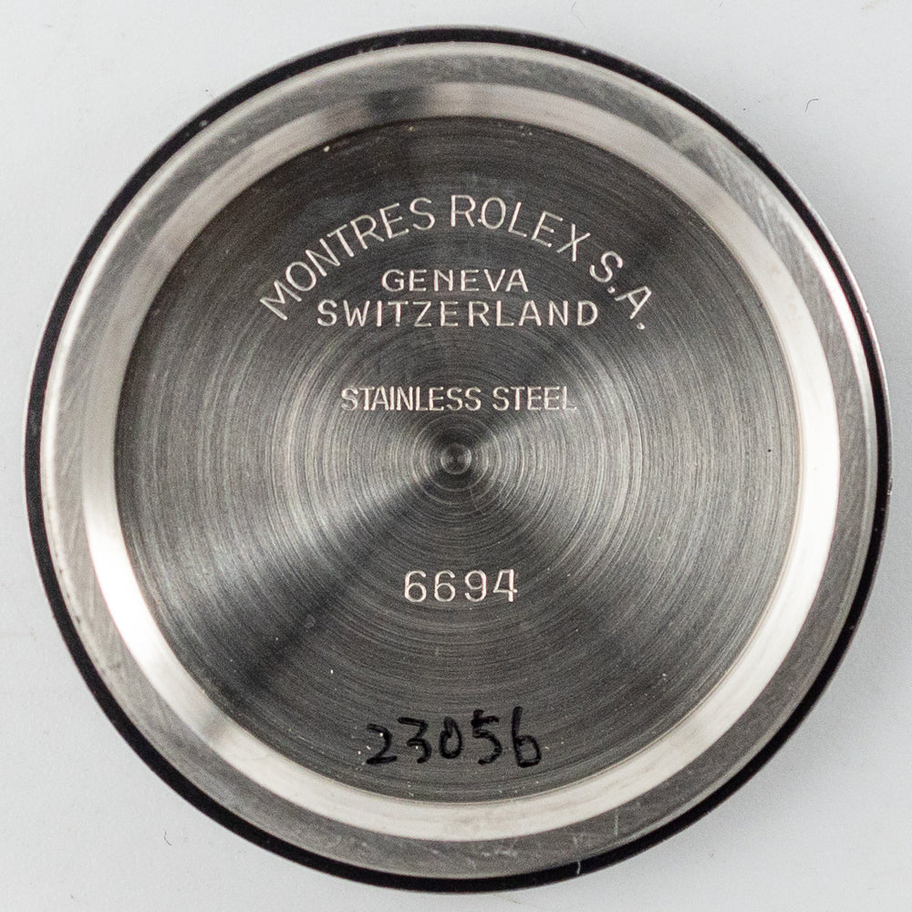 ROLEX OYSTERDATE Ref.6694 Black Mirror Dial