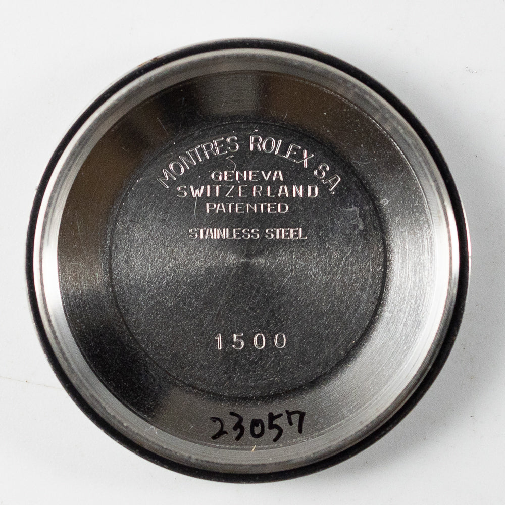 ROLEX OYSTER PERPETUAL DATE Ref.1500 Black Matte Dial