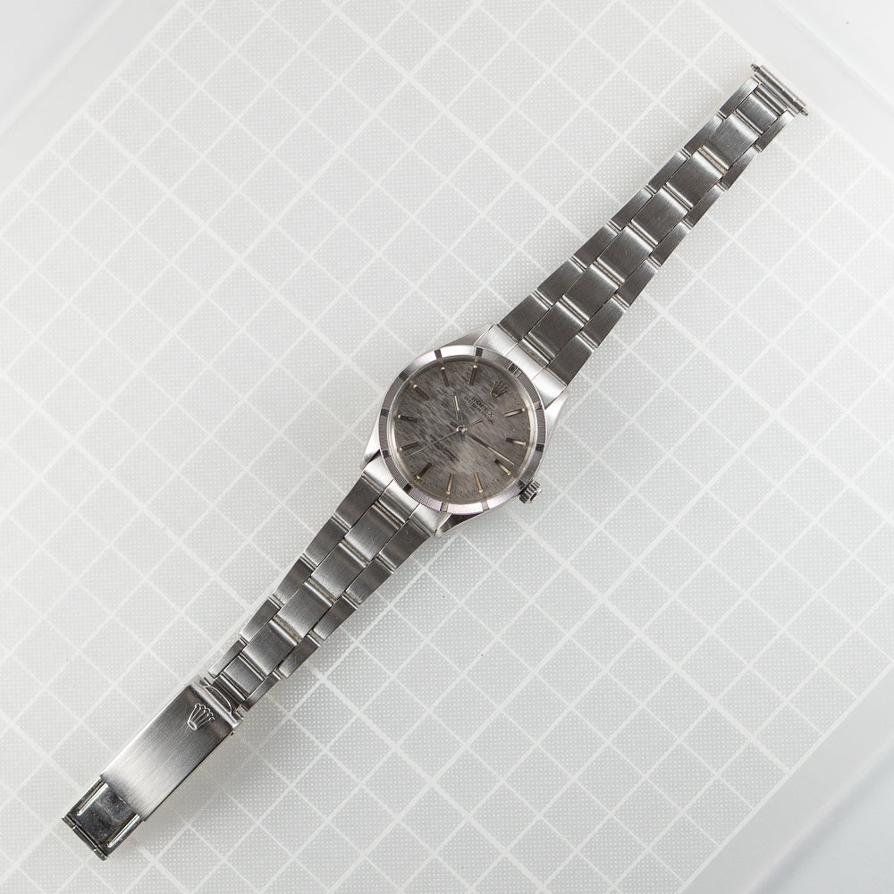 ROLEX OYSTER PERPETUAL Ref.1007 Silver Mosaic Dial