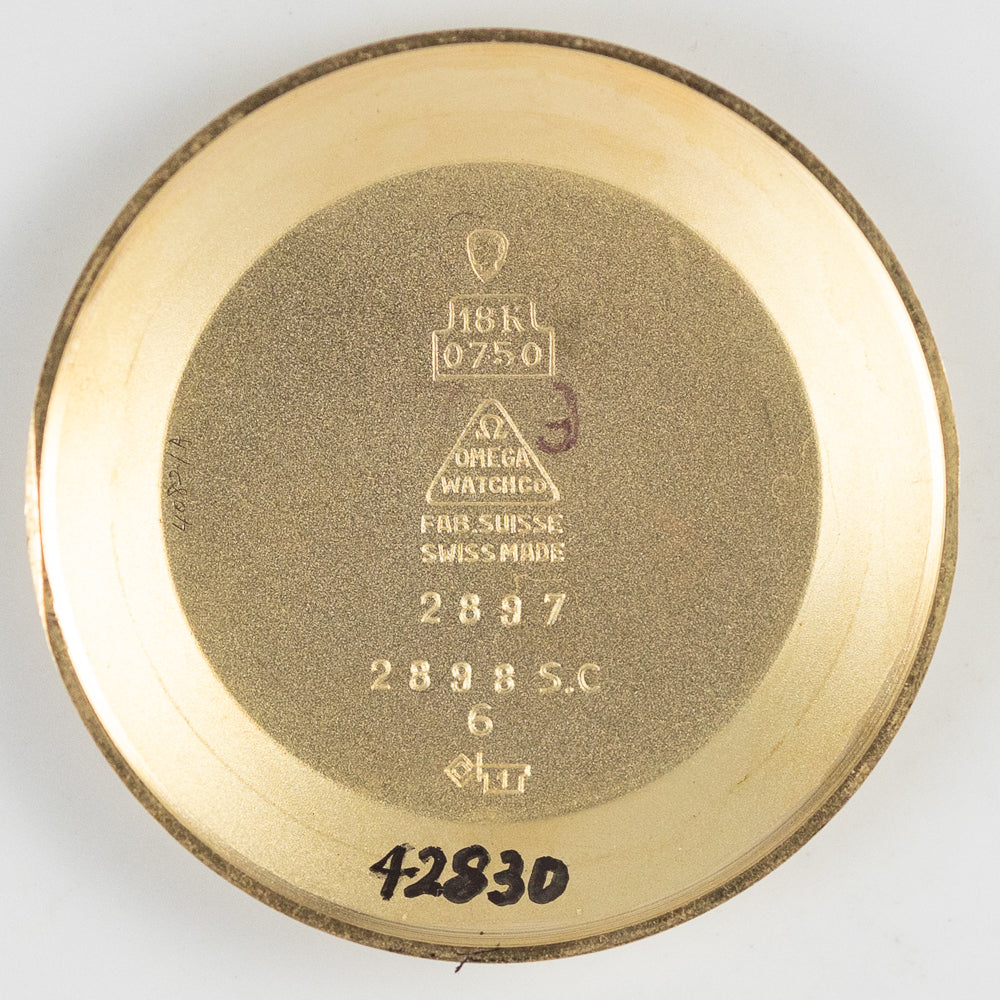 OMEGA Ref.2897 / 2898 18K Yellow Gold