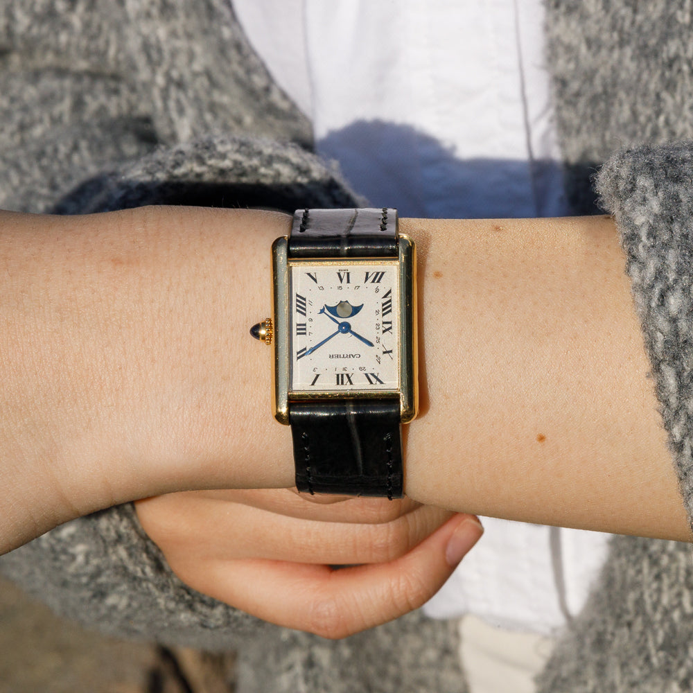 CARTIER LM Tank Moonphase Ref.81900 with BOX