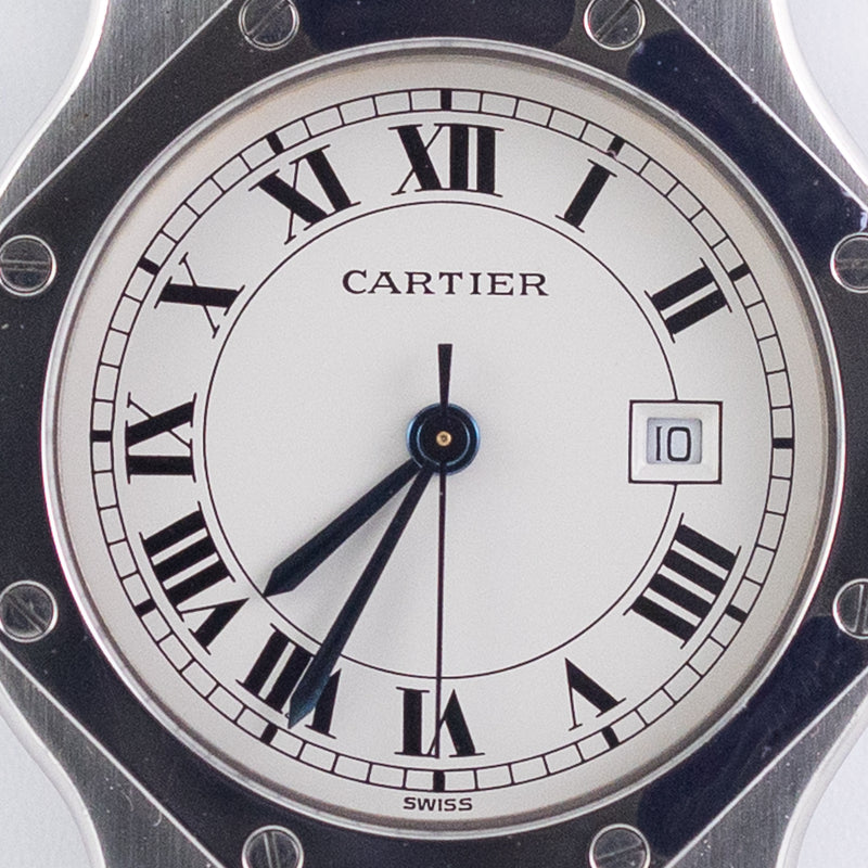 CARTIER LM SANTOS OCTAGON STEEL Automatic REF.2965