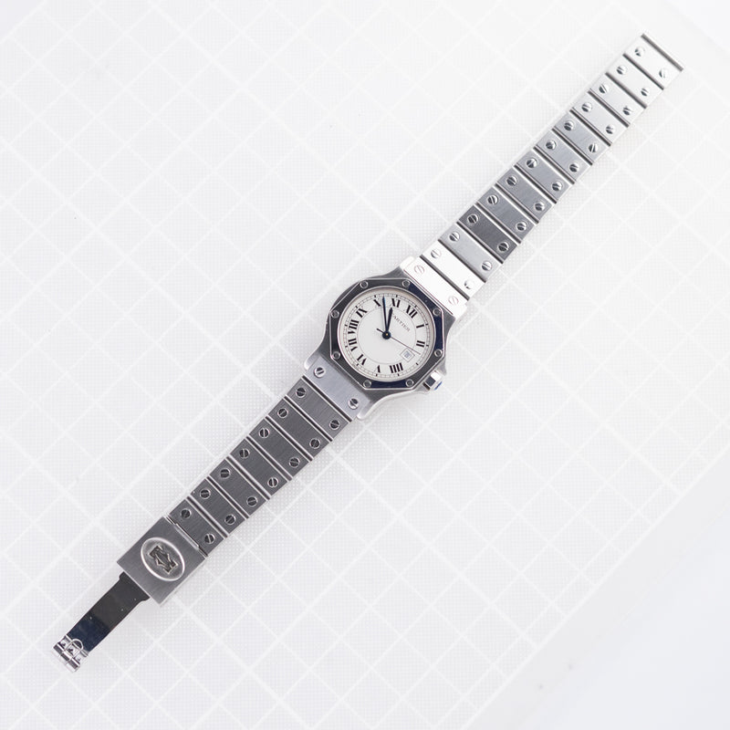 CARTIER LM SANTOS OCTAGON STEEL Automatic REF.2965