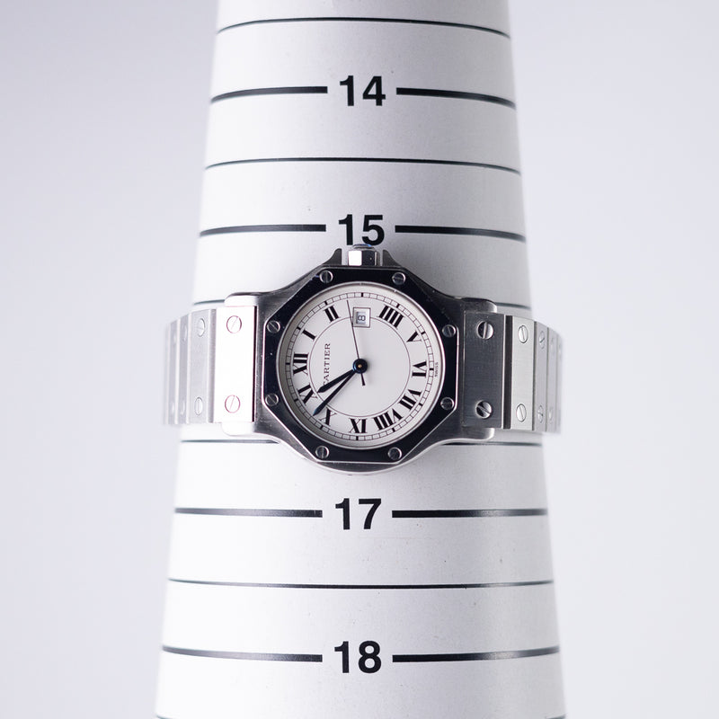 CARTIER LM SANTOS OCTAGON STEEL Automatic REF.2965