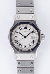 CARTIER LM SANTOS OCTAGON STEEL Automatic REF.2965