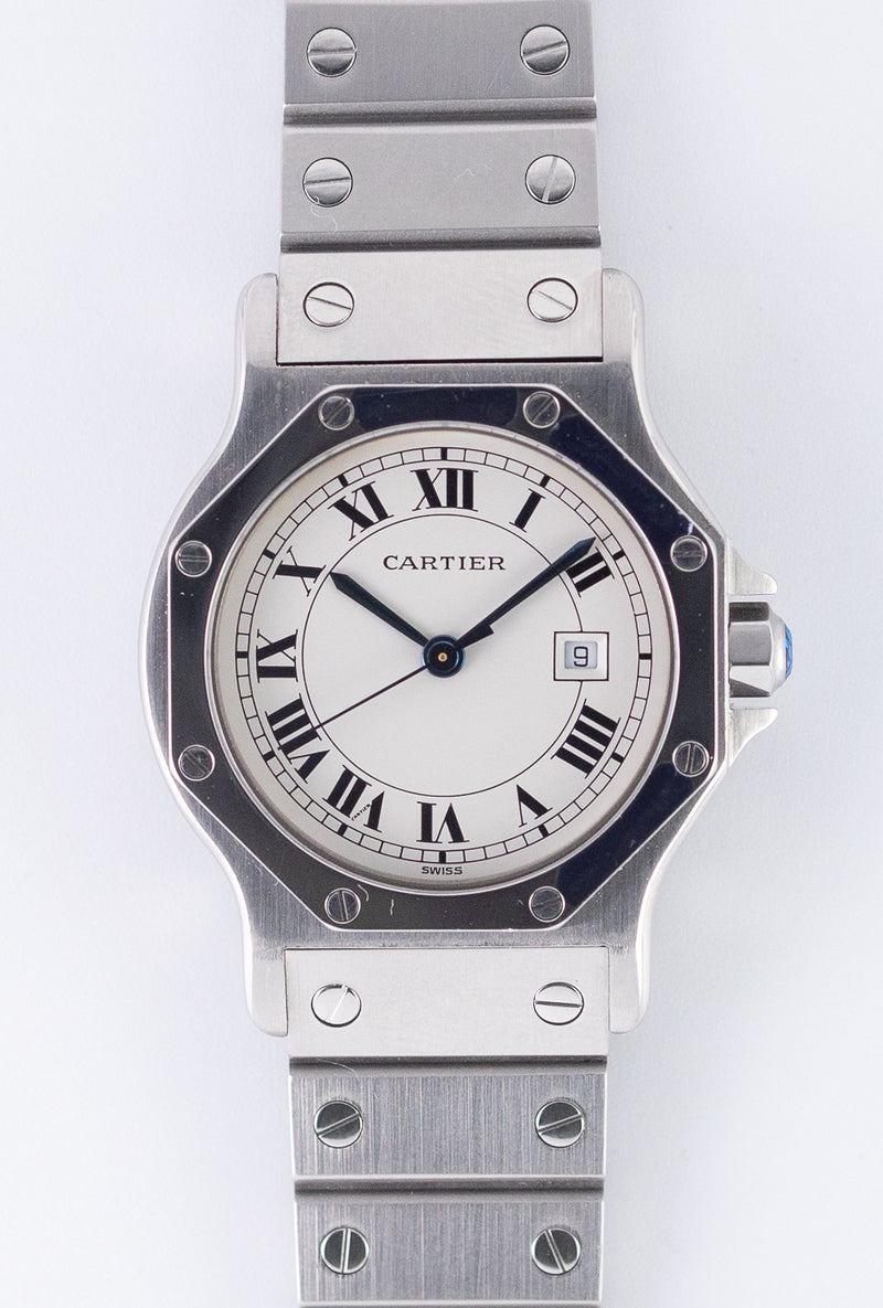 CARTIER LM SANTOS OCTAGON STEEL Automatic REF.2965