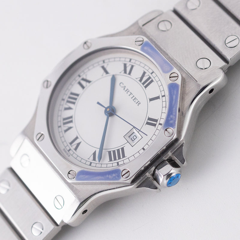 CARTIER LM SANTOS OCTAGON STEEL Automatic REF.2965