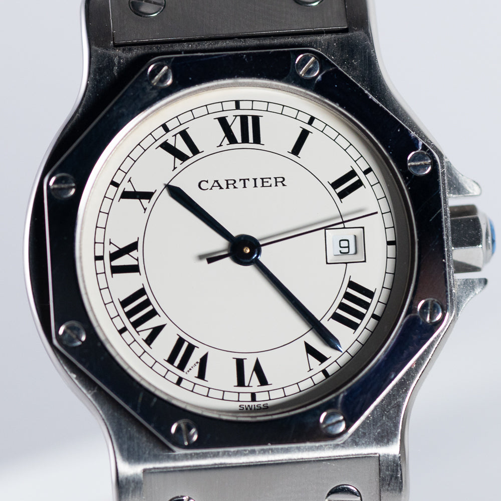 CARTIER LM SANTOS OCTAGON STEEL Automatic REF.2965