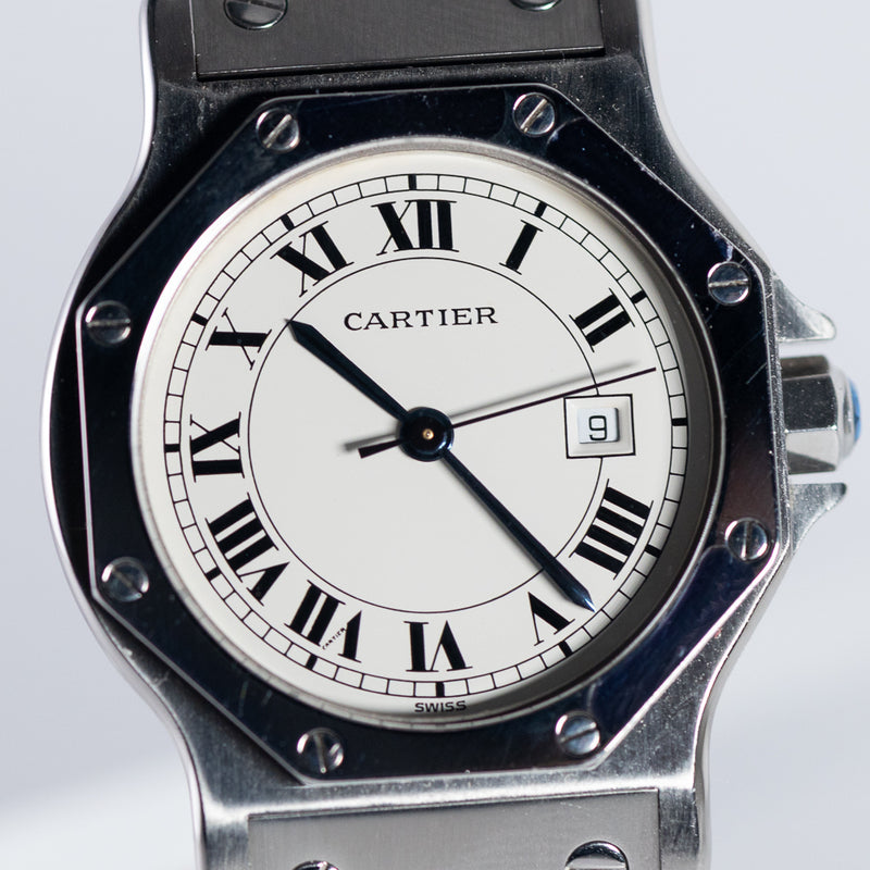 CARTIER LM SANTOS OCTAGON STEEL Automatic REF.2965