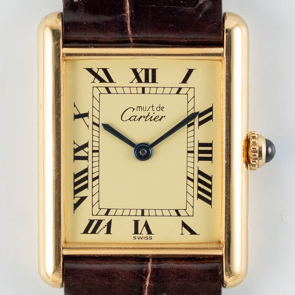 CARTIER LM MUST DE TANK REF.590005