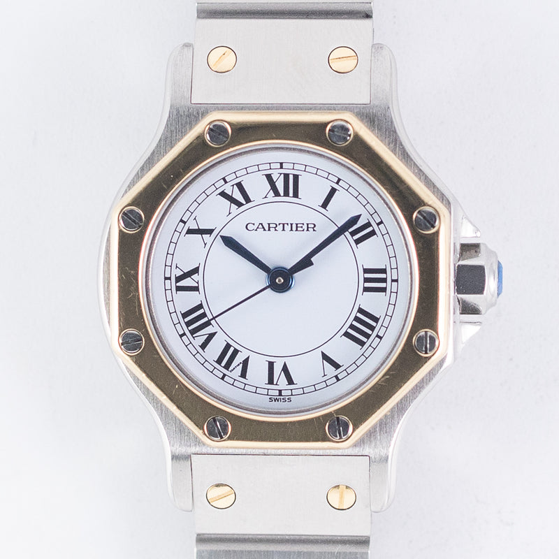 CARTIER SM SANTOS OCTAGON Ref.0907 Automatic