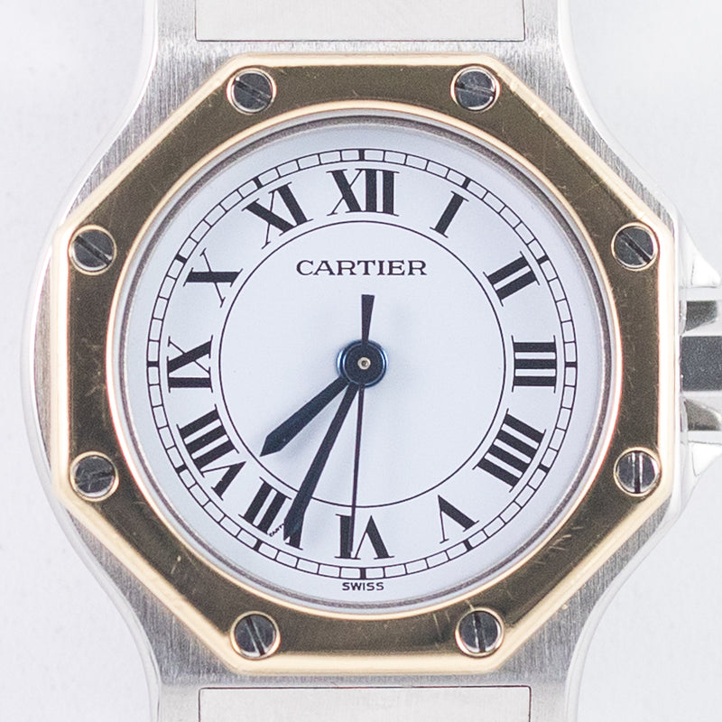 CARTIER SM SANTOS OCTAGON Ref.0907 Automatic