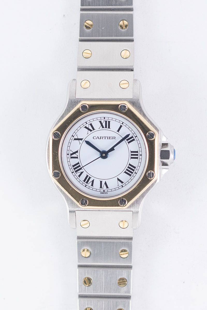 CARTIER SM SANTOS OCTAGON Ref.0907 Automatic