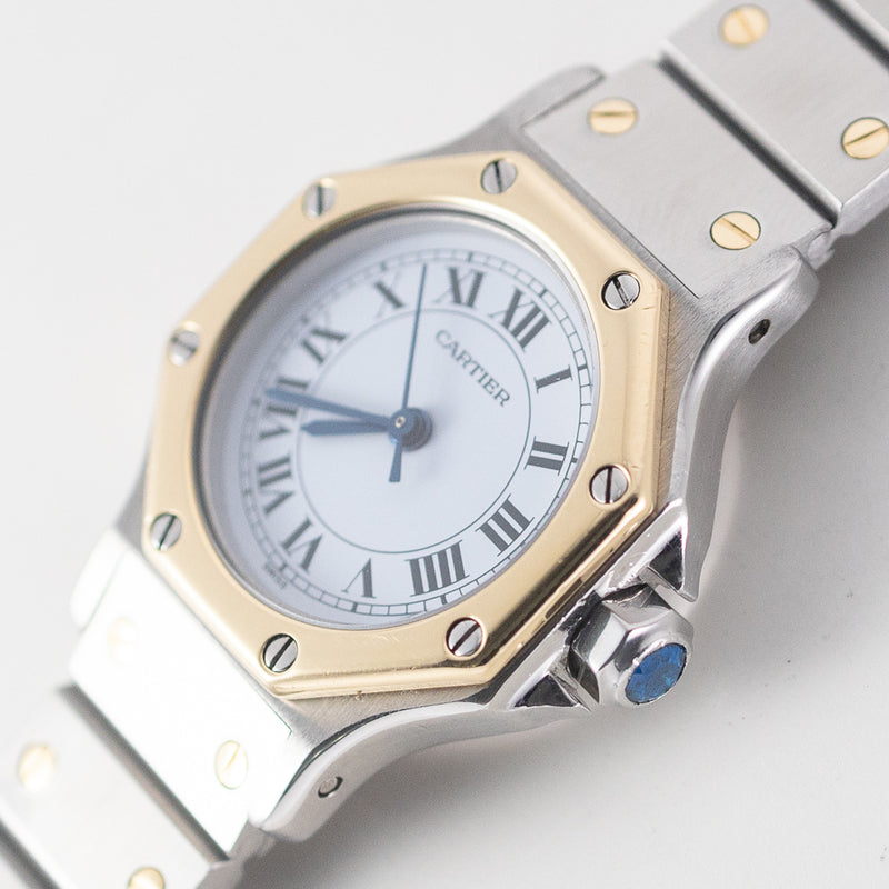 CARTIER SM SANTOS OCTAGON Ref.0907 Automatic