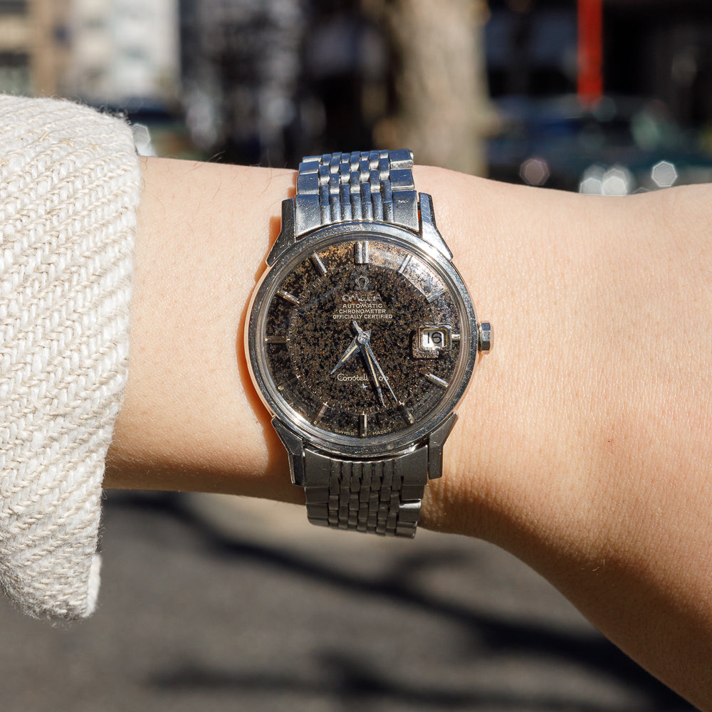 OMEGA Constellation Ref.168.005 Tropical Black Gilt Dial