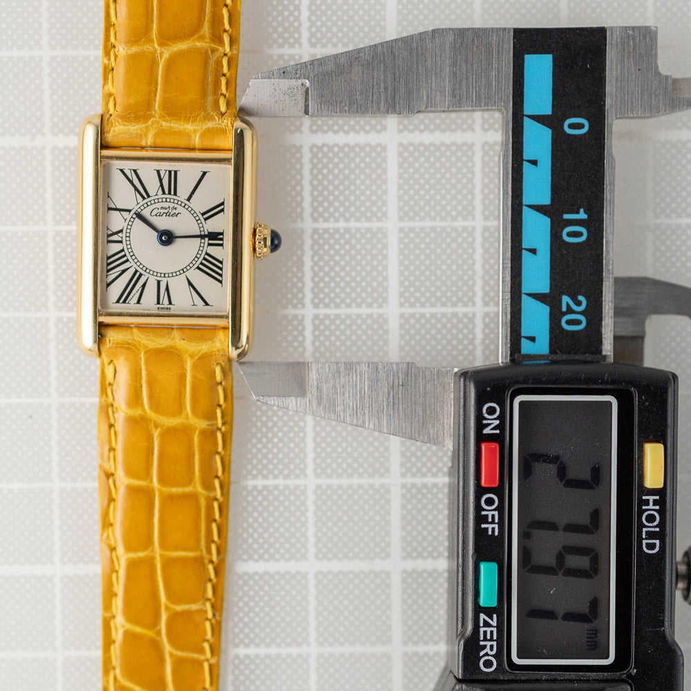 CARTIER SM MUST DE TANK REF.5057001 OPARAN DIAL