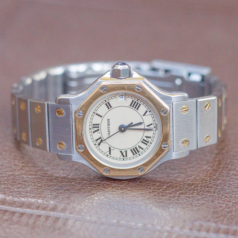 CARTIER SM SANTOS OCTAGON Ref.187903